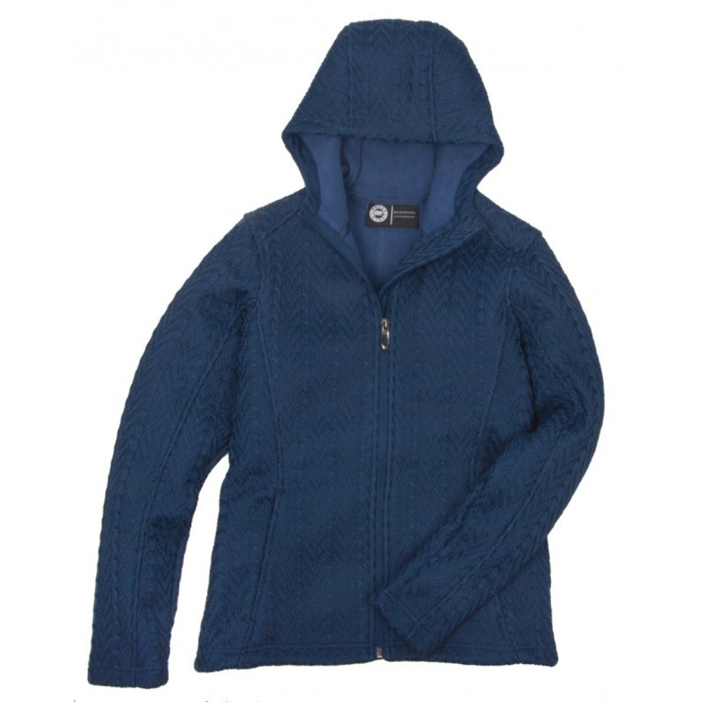 Polar King Cable knit fleece jacket